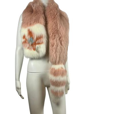 212. FENDI Fox and Lamb Fur Scarf