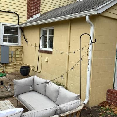 227. Outdoor Lighting with Shepherd’s Hook and Bug Zapper