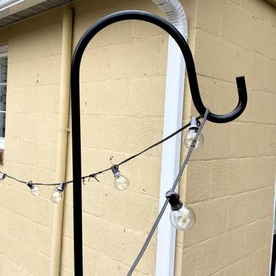 227. Outdoor Lighting with Shepherd’s Hook and Bug Zapper