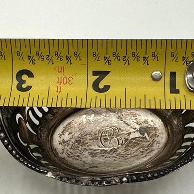 Set of Two Sterling Nut Dishes