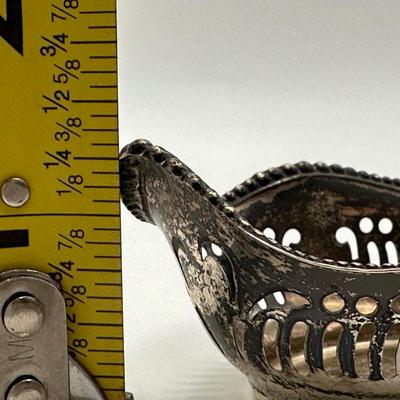Set of Two Sterling Nut Dishes