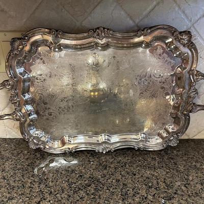 Silver Plate Coffee Tea Service Set - 5 Piece Set