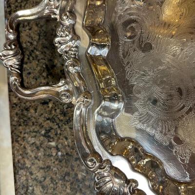Silver Plate Coffee Tea Service Set - 5 Piece Set