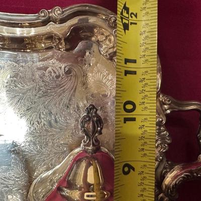 Silver Plate Coffee Tea Service Set - 5 Piece Set