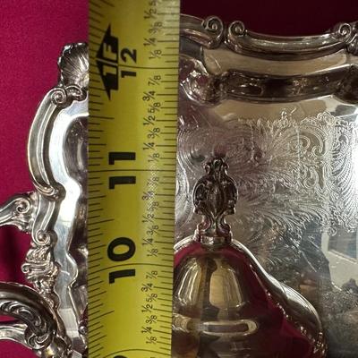 Silver Plate Coffee Tea Service Set - 5 Piece Set