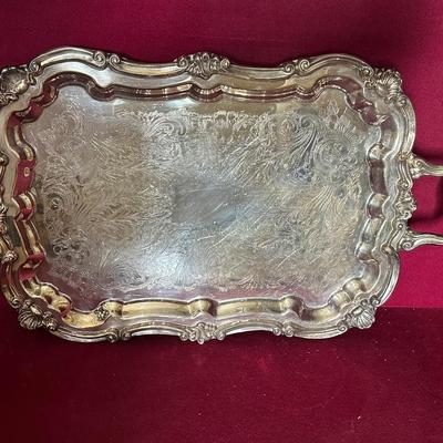 Silver Plate Coffee Tea Service Set - 5 Piece Set
