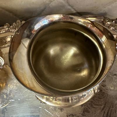Silver Plate Coffee Tea Service Set - 5 Piece Set