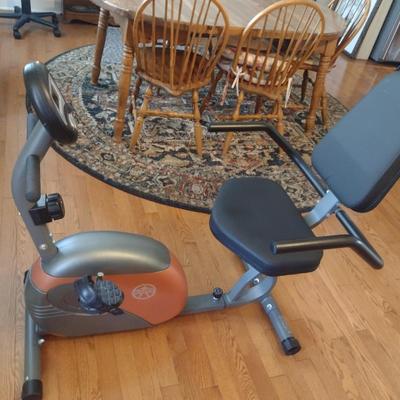 Marcy Recumbent Bike