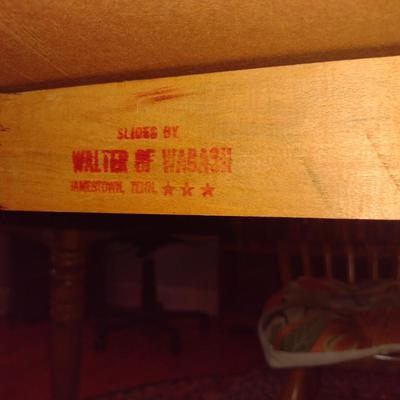 Walter of Wabash Laminate Topped Wooden Dining Table with Four Chairs