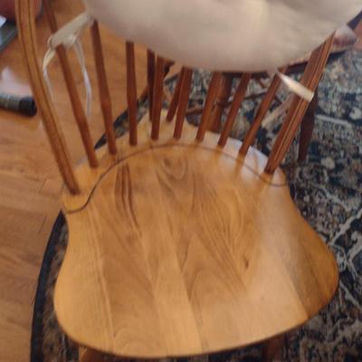 Walter of Wabash Laminate Topped Wooden Dining Table with Four Chairs