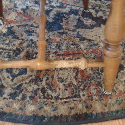 Walter of Wabash Laminate Topped Wooden Dining Table with Four Chairs
