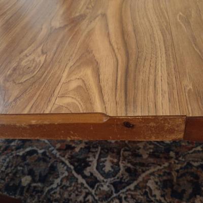 Walter of Wabash Laminate Topped Wooden Dining Table with Four Chairs