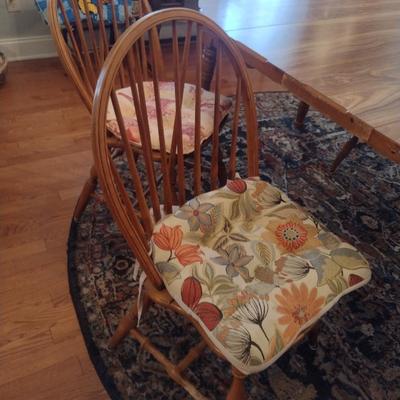 Walter of Wabash Laminate Topped Wooden Dining Table with Four Chairs