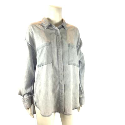 272 PISTOLA Cotton Linen Blend Button Down Shirt