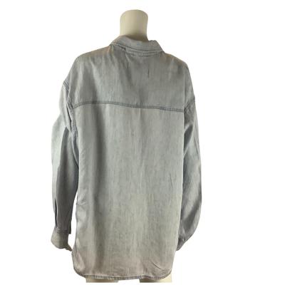 272 PISTOLA Cotton Linen Blend Button Down Shirt