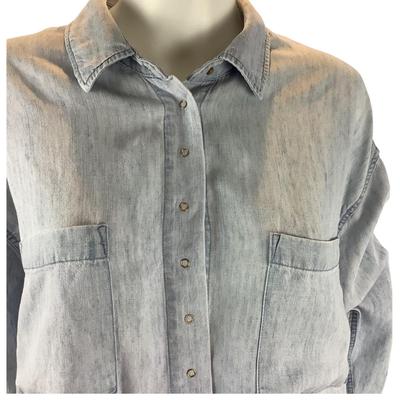 272 PISTOLA Cotton Linen Blend Button Down Shirt