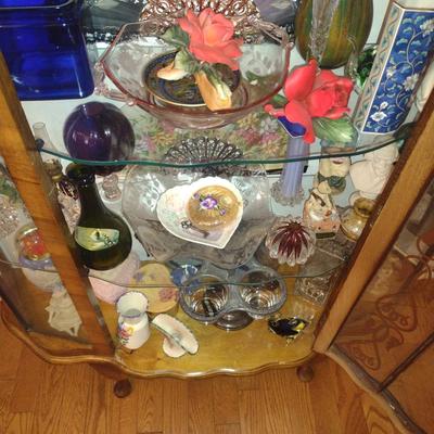 Glass Front Curio Cabinet (No Contents)
