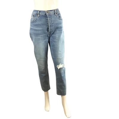 297 REDONE Mid Rise Straight Leg Jeans