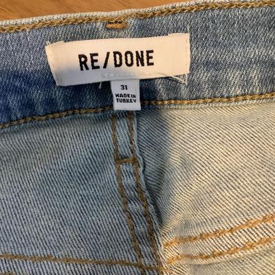297 REDONE Mid Rise Straight Leg Jeans