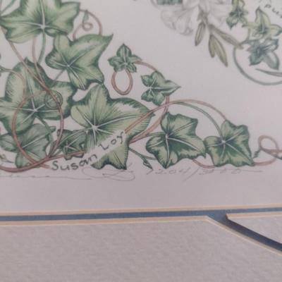 'The Language of Garden Flowers' by Susan Loy- Signed and Numbered