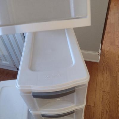 Collection of Sterilite Plastic Storage Containers