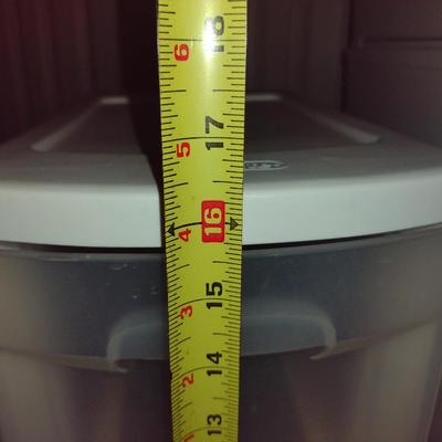 Collection of Sterilite Plastic Storage Containers
