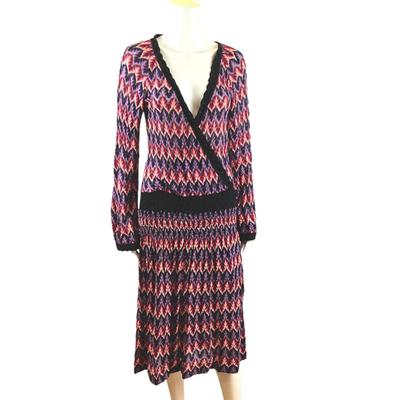 246. MISSONI Multicolor Knit Dress
