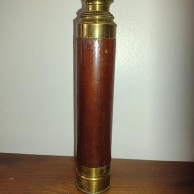 Antique Nautical Telescope