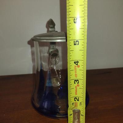 Lidded Glass Tankard