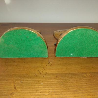Pair of JFK Silhouette Bookends