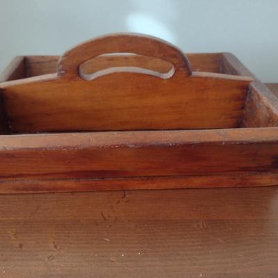 Vintage Handcrafted Divided Box