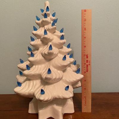 Vintage ceramic Christmas tree