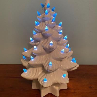 Vintage ceramic Christmas tree