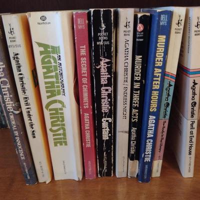 Collection of Agatha Christie Books- Mostly Paperbacks