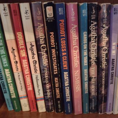 Collection of Agatha Christie Books- Mostly Paperbacks