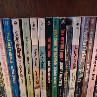 Collection of Agatha Christie Books- Mostly Paperbacks