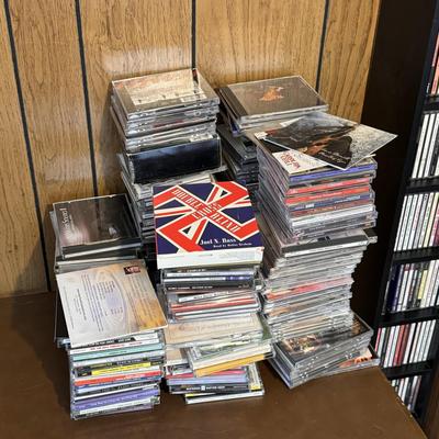 Wooden CD Storage Units, 300+ CDs, and More (O-DZ)