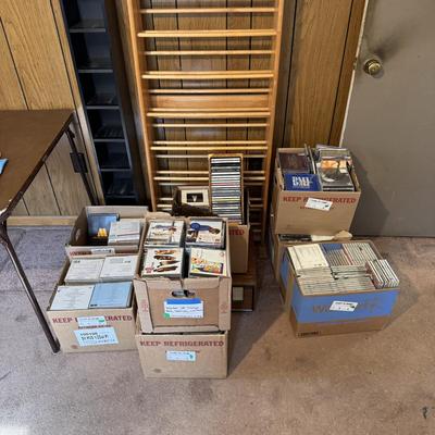 Wooden CD Storage Units, 300+ CDs, and More (O-DZ)
