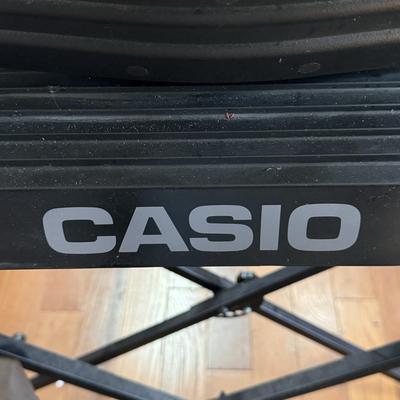 Casio WK-1350 Electric Keyboard with Adjustable Stand and Storage Bench (LR-DZ)