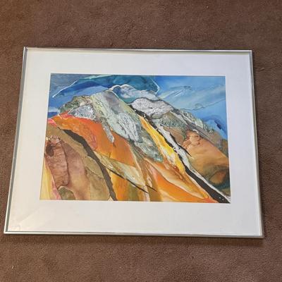 Abstract Mixed Media Painting (PB-DZ)