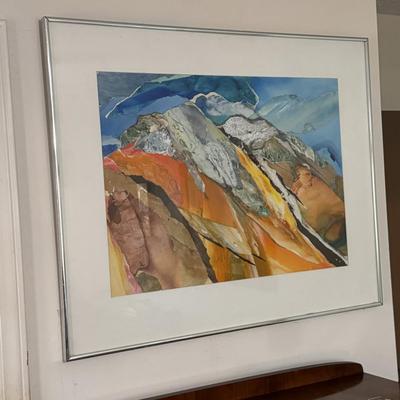 Abstract Mixed Media Painting (PB-DZ)