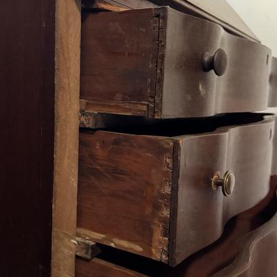 Wooden Secretary Desk w/ Three Drawers (PB-DZ)
