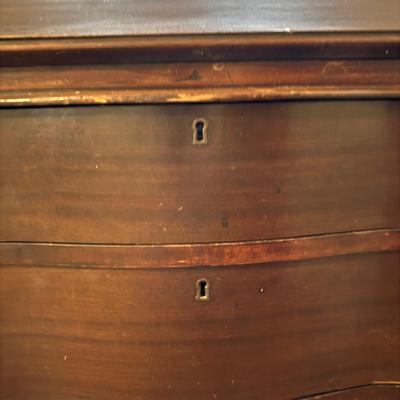 Wooden Secretary Desk w/ Three Drawers (PB-DZ)
