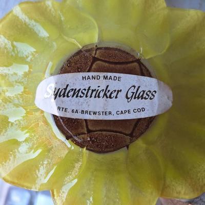 Sydenstricker Glass flower plate