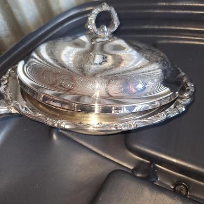 3pc International Silver Co SErving Dishes