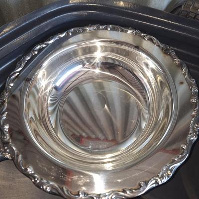 3pc International Silver Co SErving Dishes