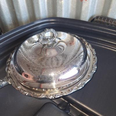 3pc International Silver Co SErving Dishes