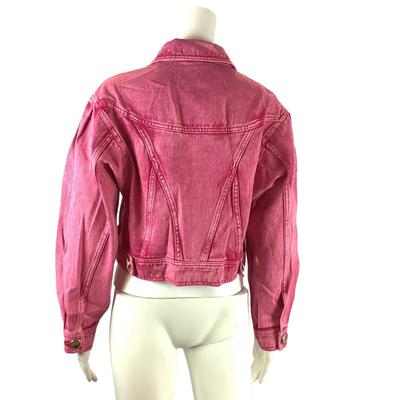 262. New with Tags ACLER Florence Pink Denim Crop Jacket