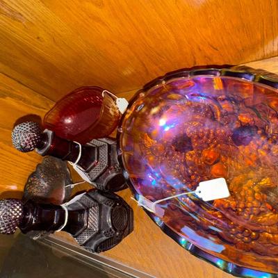 CARNIVAL GLASS, MISCELLANEOUS LOT