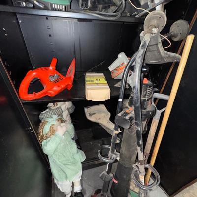 GARAGE LARGE CABINET AND CONTENTS LOT